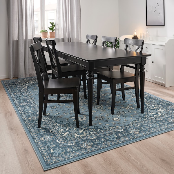 IKEA VEDBÄK rug, low pile, 6'7 inx9'10 in Blue, Ikea Ireland | 2489VGWPI