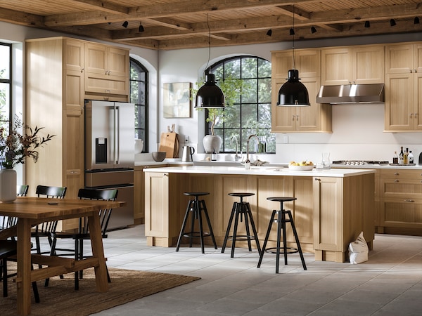 IKEA VEDHAMN door, oak, 15x50 in, Ikea Ireland | 9201NJZSP