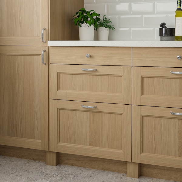 IKEA VEDHAMN drawer front, oak, 30x15 in, Ikea Ireland | 0183AVPIU