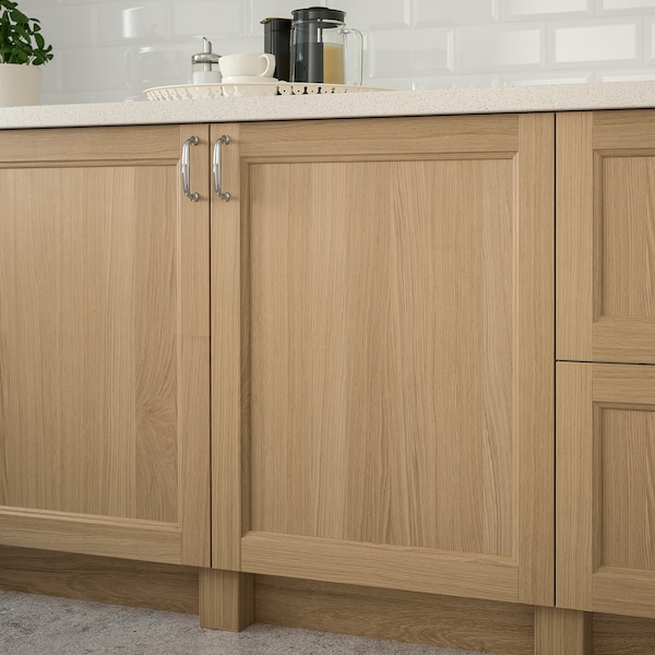 IKEA VEDHAMN leg, oak, 4 3/8 in, 2 pack, Ikea Ireland | 9015RNHJM