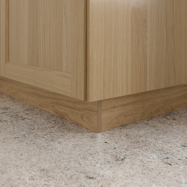IKEA VEDHAMN toekick, oak effect, 84x4 1/2 in, Ikea Ireland | 5264JDHTV