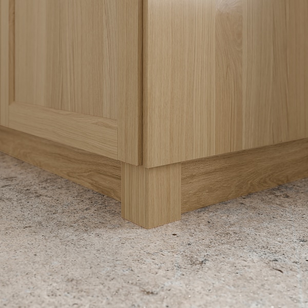 IKEA VEDHAMN toekick, oak effect, 84x4 1/2 in, Ikea Ireland | 5264JDHTV