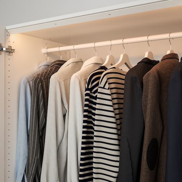 IKEA ÖVERSIDAN LED wardrobe lighting strp w sensor, 38 in Dimmable White, Ikea Ireland | 3902HEJCP