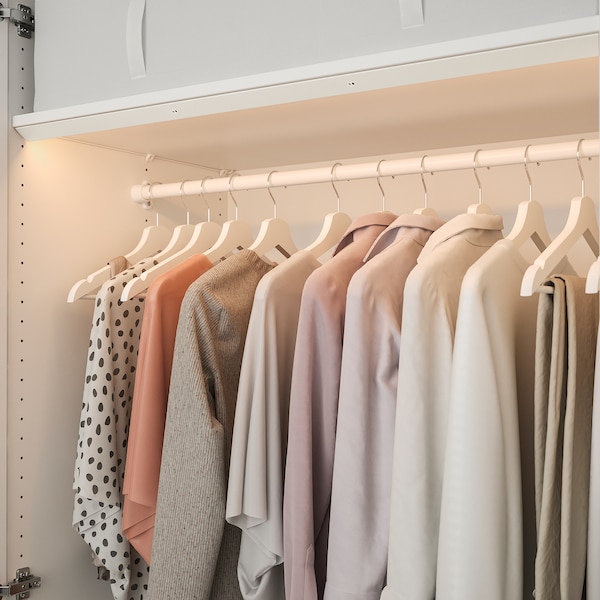 IKEA ÖVERSIDAN LED wardrobe lighting strp w sensor, 38 in Dimmable White, Ikea Ireland | 3902HEJCP