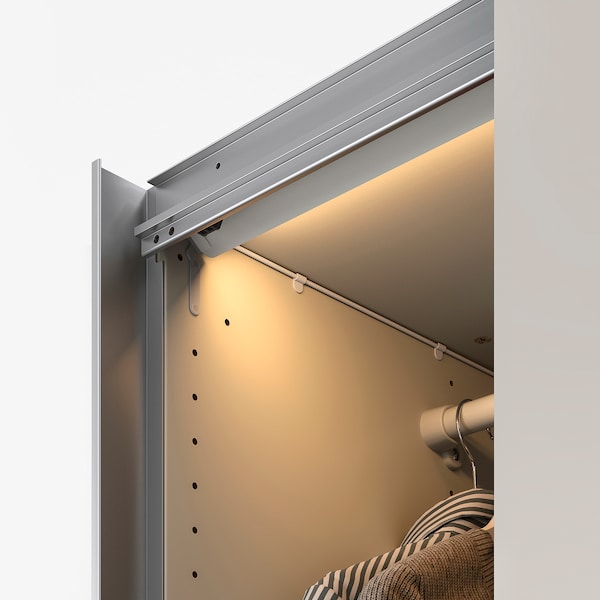 IKEA ÖVERSIDAN LED wardrobe lighting strp w sensor, 38 in Dimmable White, Ikea Ireland | 3902HEJCP