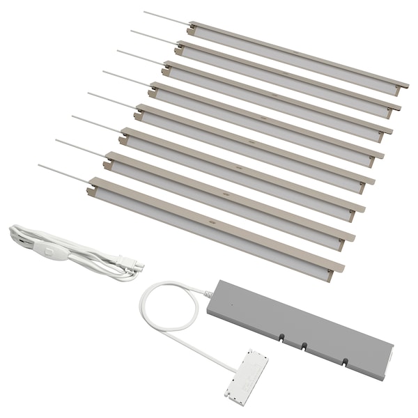 IKEA ÖVERSIDAN / TRÅDFRI lighting kit Beige, Ikea Ireland | 8132OTIMJ