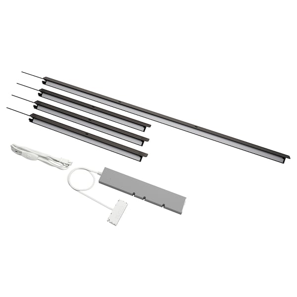 IKEA ÖVERSIDAN / TRÅDFRI lighting kit Dark Gray, Ikea Ireland | 7508MVADB