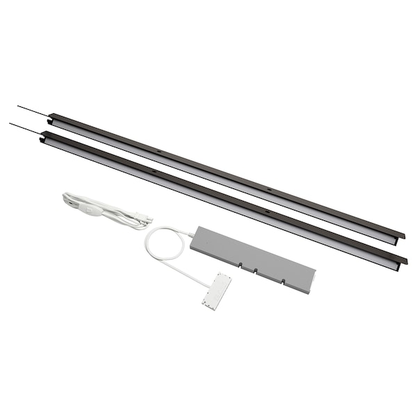 IKEA ÖVERSIDAN / TRÅDFRI lighting kit Dark Gray, Ikea Ireland | 7103NEFPD