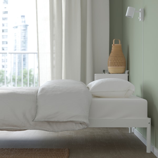 IKEA VEVELSTAD bed frame, Twin White, Ikea Ireland | 4786VBQFD