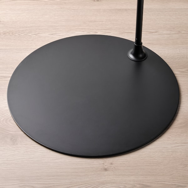 IKEA VÅGHÖJD LED floor lamp, dimmable black, Ikea Ireland | 4392BSENZ