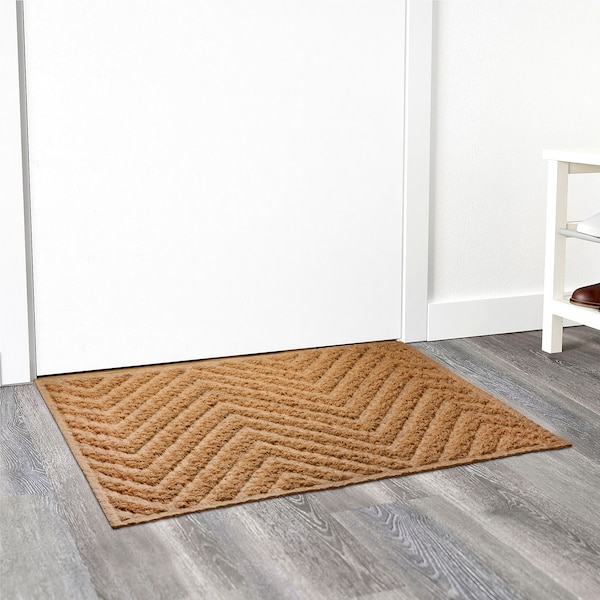 IKEA VÄGRÄCKE door mat, 2'0 inx2'11 in Natural / Beige, Ikea Ireland | 1062NCOMK