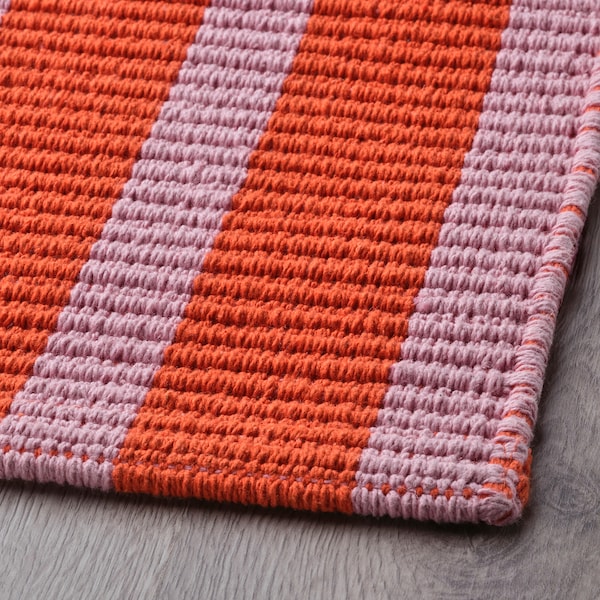 IKEA VÄGSKYLT door mat, 2'0 inx2'11 in Pink / Orange, Ikea Ireland | 2035FZQVE