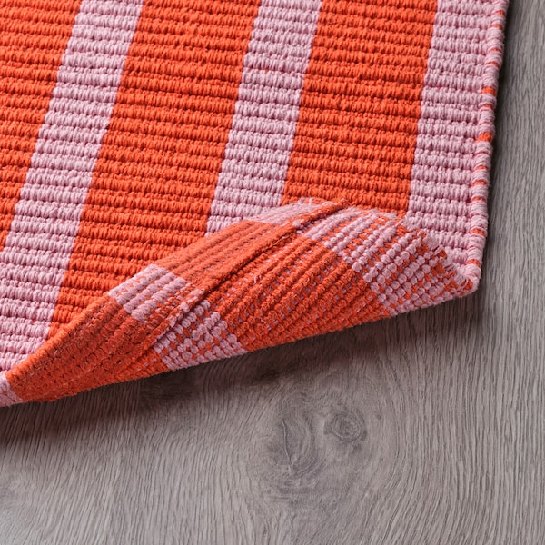 IKEA VÄGSKYLT door mat, 2'0 inx2'11 in Pink / Orange, Ikea Ireland | 2035FZQVE