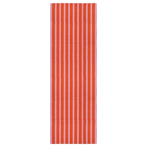 IKEA VÄGSKYLT rug, pink/orange, 2\'7 inx8\'2 in Pink / Orange, Ikea Ireland | 9106VGHKQ
