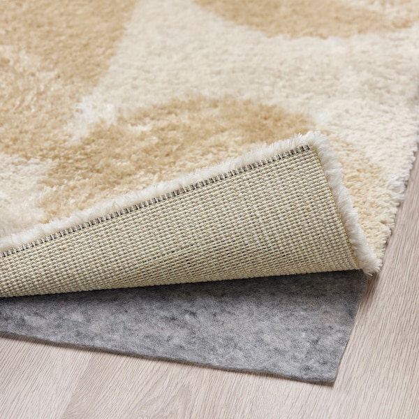 IKEA VÄGTRUMMA rug, off-white/beige, 5'3 inx7'7 in Vägtrumma Rug, Ikea Ireland | 3280EFCJD