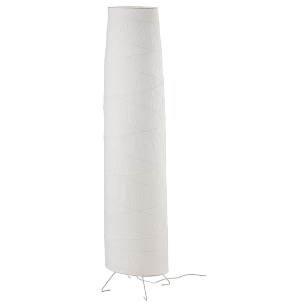 IKEA VICKLEBY floor lamp, white/handmade, 54 in, Ikea Ireland | 7198XUHNR