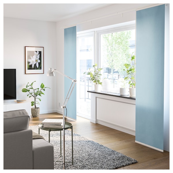 IKEA VIDGA set for panel curtains Wall Mounted / White, Ikea Ireland | 5812UPONV