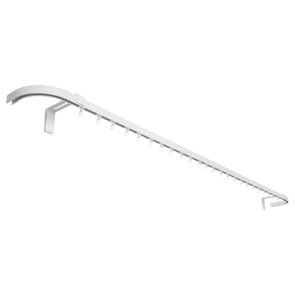 IKEA VIDGA single track with corner connector, white, Ikea Ireland | 9105JOQDT