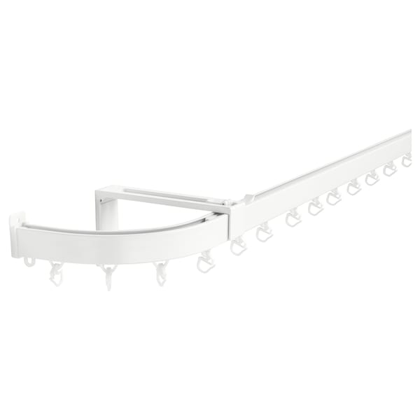 IKEA VIDGA single track with corner connector, white, Ikea Ireland | 9105JOQDT