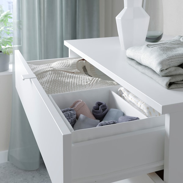 IKEA VIHALS 4-drawer chest, white/anchor/unlock function, 27 1/2x18 1/2x35 3/8 in, Ikea Ireland | 4312HIPAB