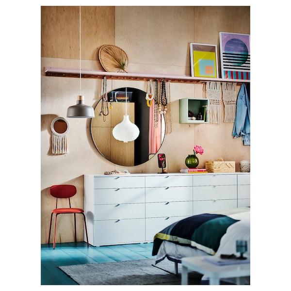 IKEA VIHALS 4-drawer chest, white/anchor/unlock function, 27 1/2x18 1/2x35 3/8 in, Ikea Ireland | 4312HIPAB