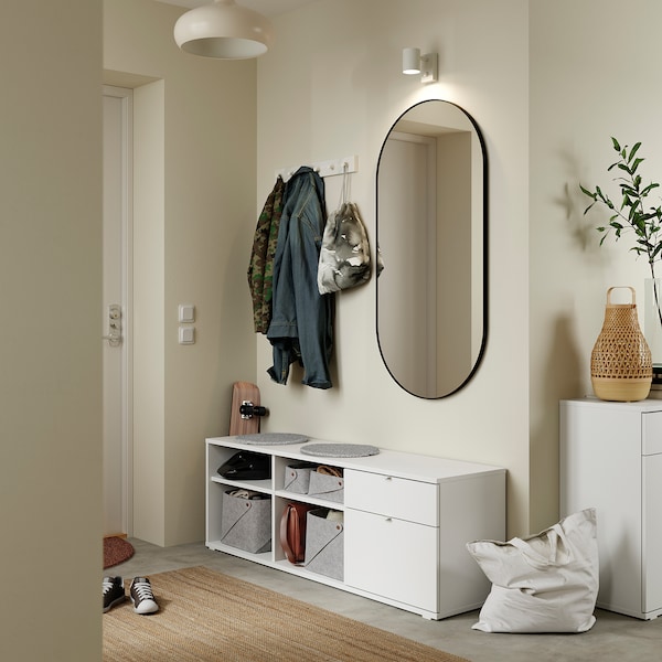 IKEA VIHALS TV unit, 57 1/2x14 5/8x19 5/8 in White, Ikea Ireland | 0473OHXAB