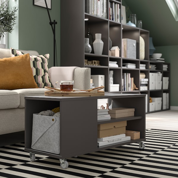 IKEA VIHALS coffee table, 35 7/8x14 5/8 in Dark Gray, Ikea Ireland | 1297ICQUA