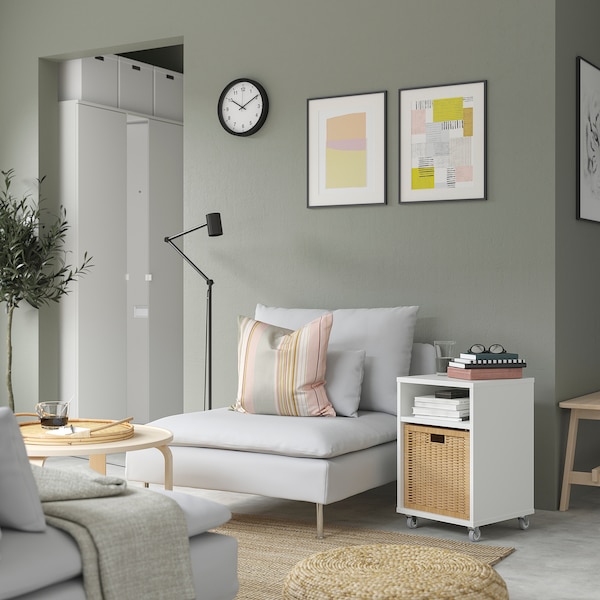 IKEA VIHALS nightstand, 14 5/8x14 5/8 in White, Ikea Ireland | 6197NDVHJ