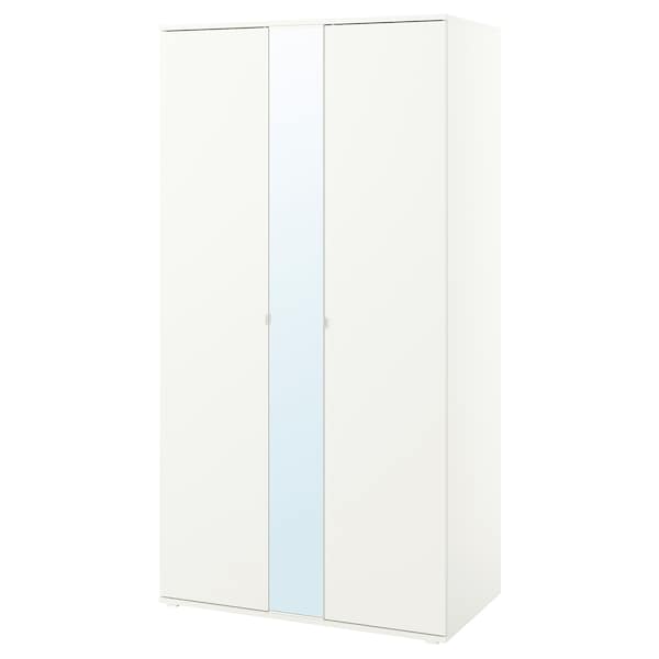 IKEA VIHALS wardrobe with 2 doors, white, 41 3/8x22 1/2x78 3/4 in, Ikea Ireland | 0237YEZHG