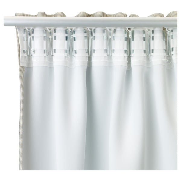 IKEA VILBORG Curtains, 1 pair, beige, 57x98 in, Ikea Ireland | 8032GJETS