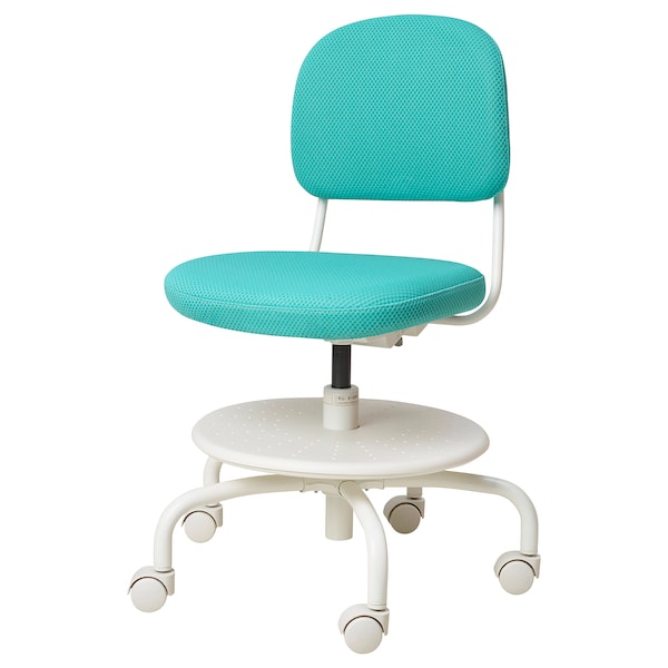 IKEA VIMUND child\'s desk chair, turquoise, Ikea Ireland | 8607ZWYIV
