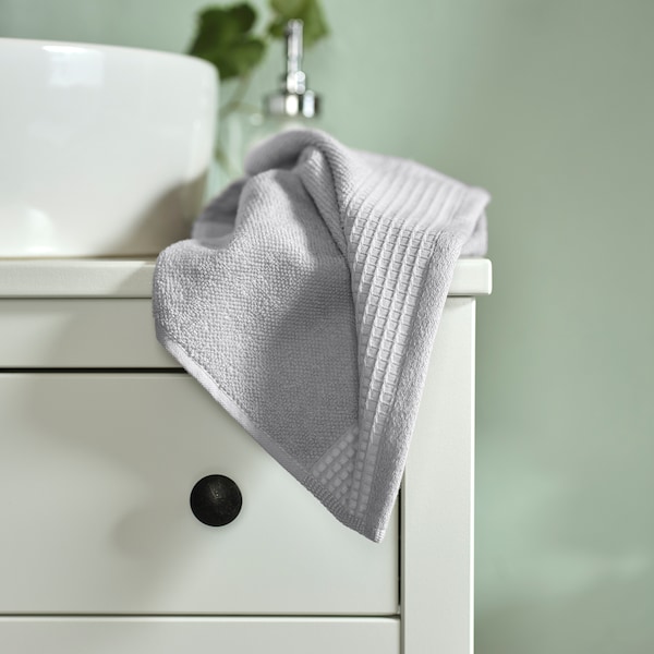 IKEA VINARN bath sheet, 39x59 in Light Gray, Ikea Ireland | 7685KVWBD