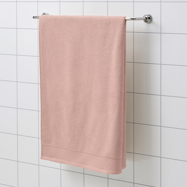IKEA VINARN bath sheet, 39x59 in Light Pink, Ikea Ireland | 3645CTWJD