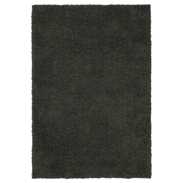 IKEA VINDEBÄK rug, high pile, 5\'3 inx7\'7 in Dark Green, Ikea Ireland | 8534HDOFU