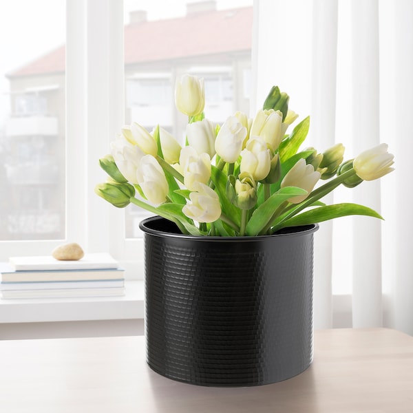 IKEA VINDFLÄKT vase, 10 in Black, Ikea Ireland | 8761ICKXS