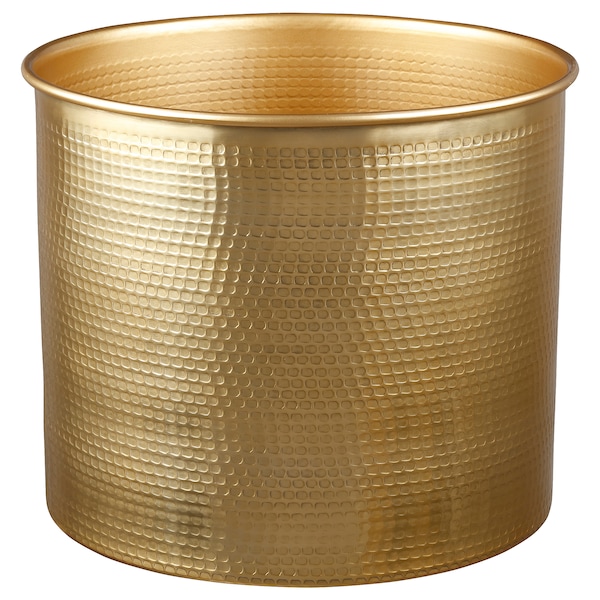 IKEA VINDFLÄKT vase, 10 in Gold, Ikea Ireland | 1293EPHBK