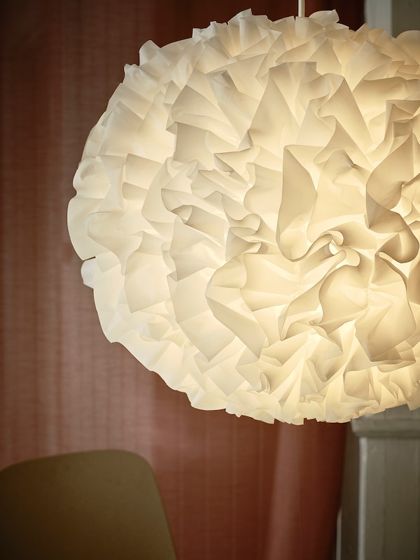 IKEA VINDKAST pendant lamp, white, 20 in, Ikea Ireland | 8120IGUYE