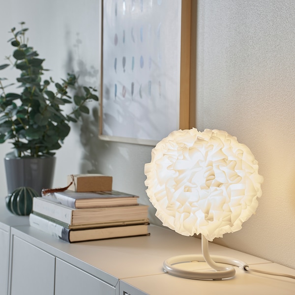 IKEA VINDKAST table lamp, white, 10 in, Ikea Ireland | 8671AVYKP