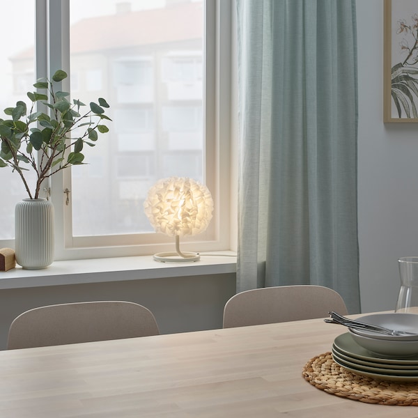 IKEA VINDKAST table lamp, white, 10 in, Ikea Ireland | 8671AVYKP
