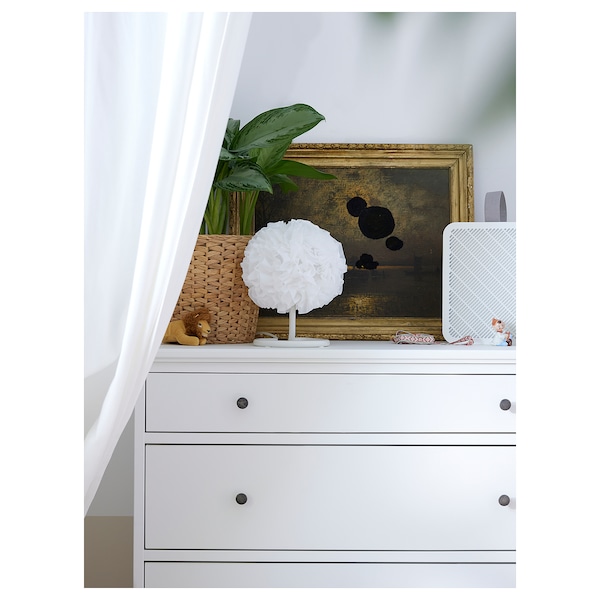 IKEA VINDKAST table lamp, white, 10 in, Ikea Ireland | 8671AVYKP