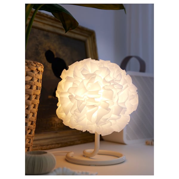 IKEA VINDKAST table lamp, white, 10 in, Ikea Ireland | 8671AVYKP