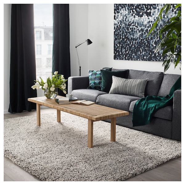 IKEA VINDUM Rug, high pile, 6'7 inx8'10 in White, Ikea Ireland | 5871VOCXH