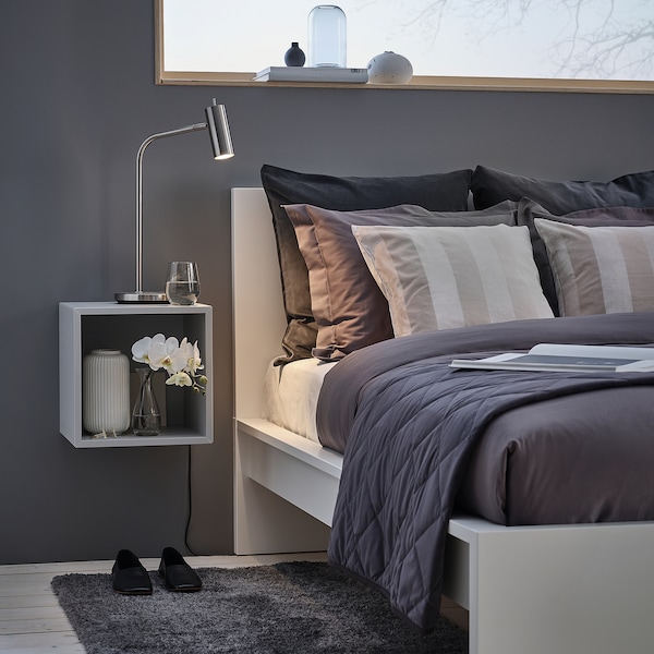 IKEA VIRRMO work lamp with LED bulb, nickel plated, 21 in, Ikea Ireland | 6271EJKNI