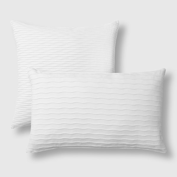 IKEA VÄNDEROT cushion, white, 20x20 in, Ikea Ireland | 8372VNYIR