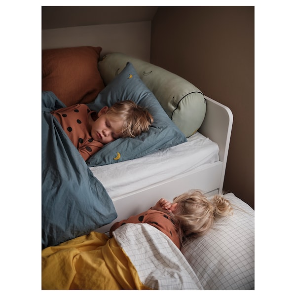 IKEA VÄNKRETS duvet cover and pillowcase(s), Twin Banana Pattern Blue, Ikea Ireland | 0864ZABDR