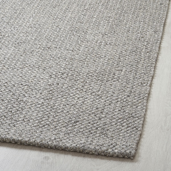 IKEA VOKSLEV rug, flatwoven, 5'3 inx7'7 in Gray, Ikea Ireland | 4207BZAYC