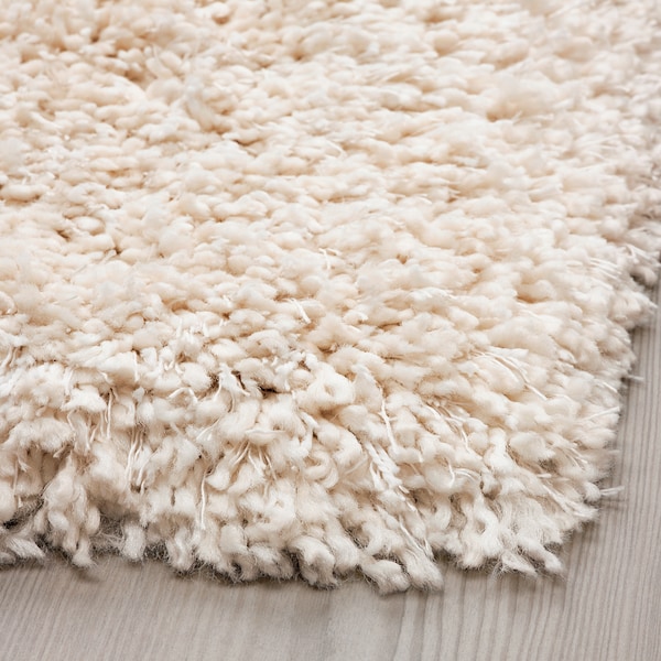 IKEA VOLLERSLEV rug, high pile, 2'7 inx4'11 in White, Ikea Ireland | 4168VAULE