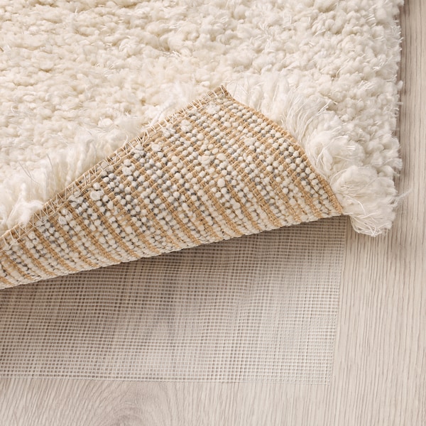 IKEA VOLLERSLEV rug, high pile, 2'7 inx4'11 in White, Ikea Ireland | 4168VAULE
