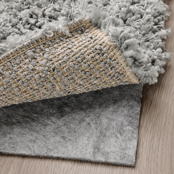 IKEA VOLLERSLEV rug, high pile, 2'7 inx4'11 in Gray, Ikea Ireland | 6035VQFIU