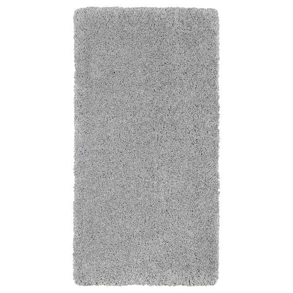 IKEA VOLLERSLEV rug, high pile, 2\'7 inx4\'11 in Gray, Ikea Ireland | 6035VQFIU